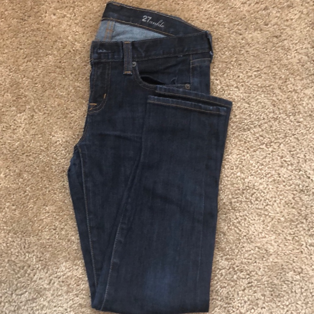 J.crew toothpick denim